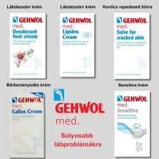 Gehwol med. termékminták