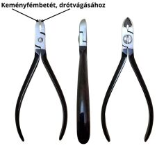 Drótcsípõ keményfém betétes