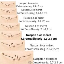 Naspan körömszabályzó 5-ös méret 1 db