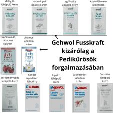 Gehwol Fusskraft - Soft Feet - med termékminták