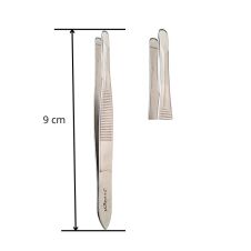 Szemöldök csipesz  kerek véggel