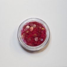 Hatszög PIROS MIX