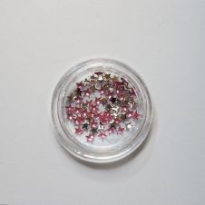 Strasszkõ Csillag PINK 1