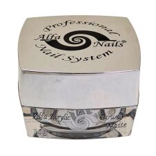 Alfa Acrylic Powder White 10 g  Porcelán por Fehér